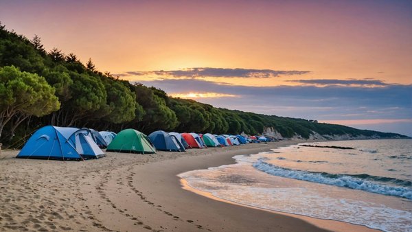 Top 5 des destinations de camping en bord de mer en France